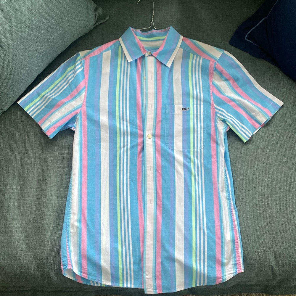 Vineyard Vines men’s XS button down, short-sleeved dress shirt